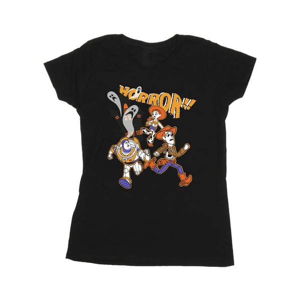 Toy Story Womens/Ladies Horror Run Away Halloween Cotton T-Shirt