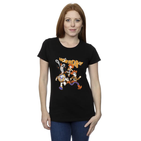 Toy Story Womens/Ladies Horror Run Away Halloween Cotton T-Shirt