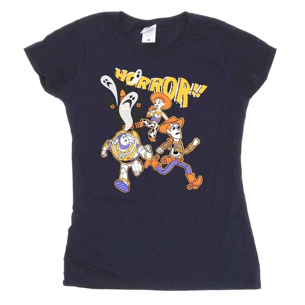 Toy Story Womens/Ladies Horror Run Away Halloween Cotton T-Shirt
