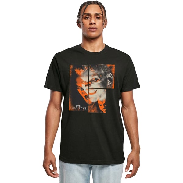 The Lost Boys Mens David Squares Cotton T-Shirt