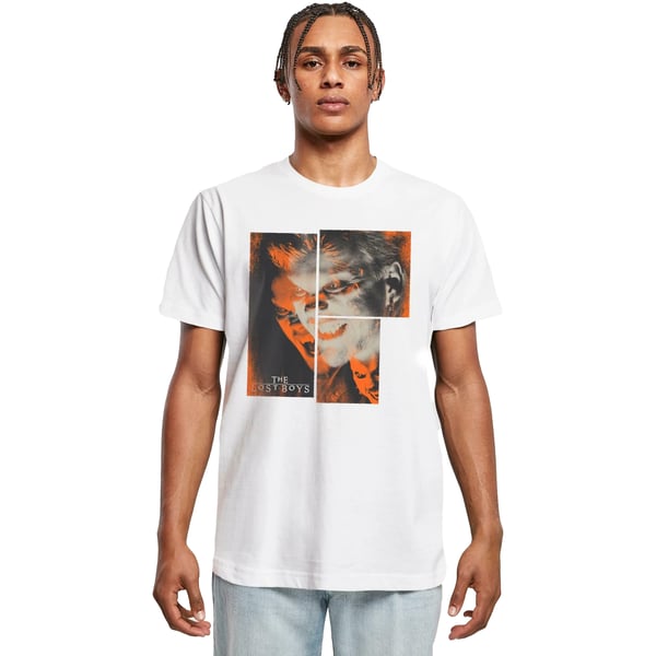 The Lost Boys Mens David Squares Cotton T-Shirt