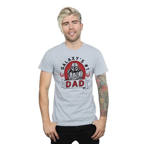 Star Wars: The Mandalorian Mens Galaxy´s #1 Dad T-Shirt
