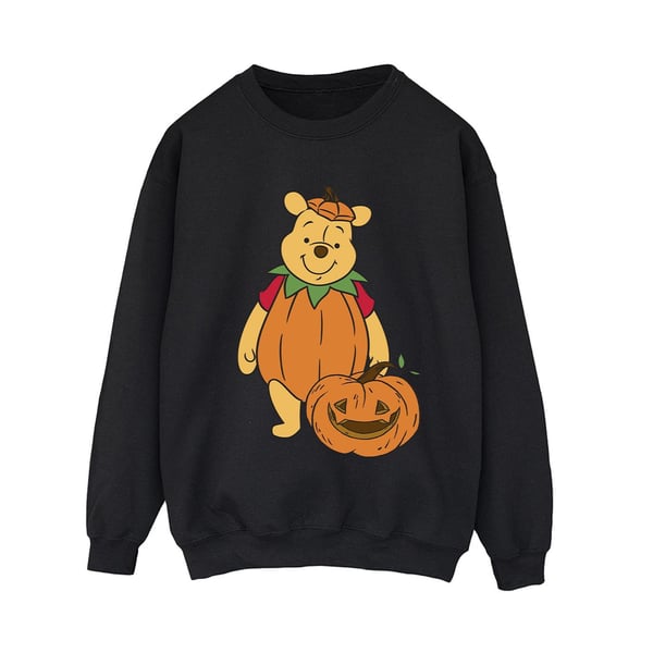 Nalle Puh Dam Tröja med Pumpa för Halloween