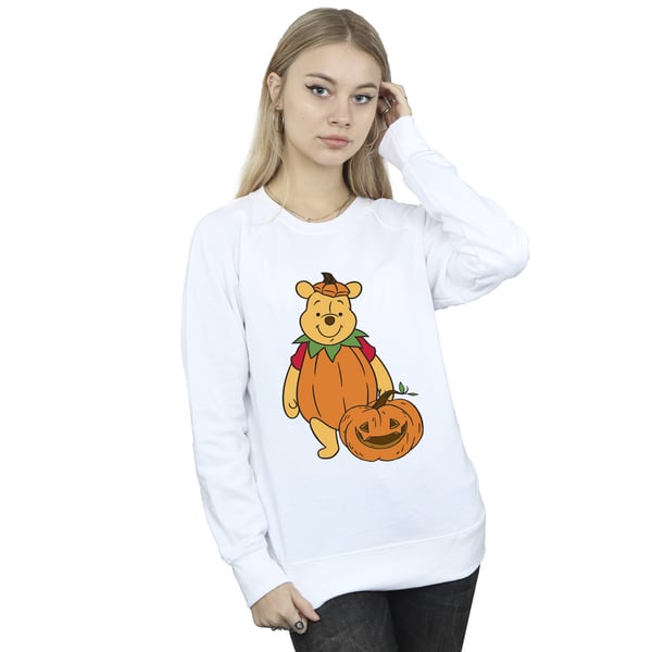 Winnie the Pooh Womens/Ladies Pumpkin Halloween Sweatshirt