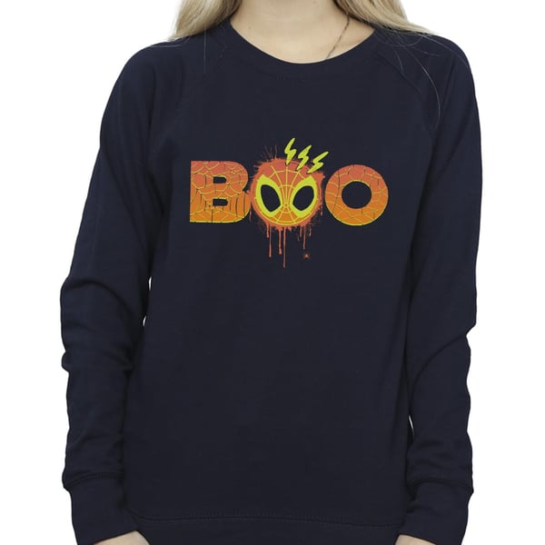 Spider-Man Womens/Ladies Boo Sweatshirt