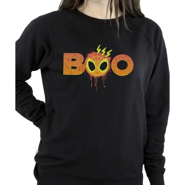 Spider-Man Womens/Ladies Boo Sweatshirt
