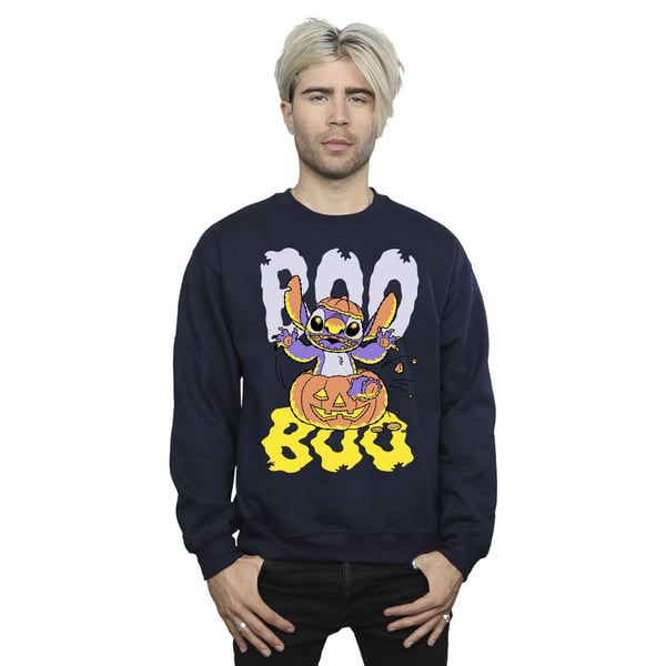 Lilo & Stitch Miesten Boo Pumpkin -collegepaita