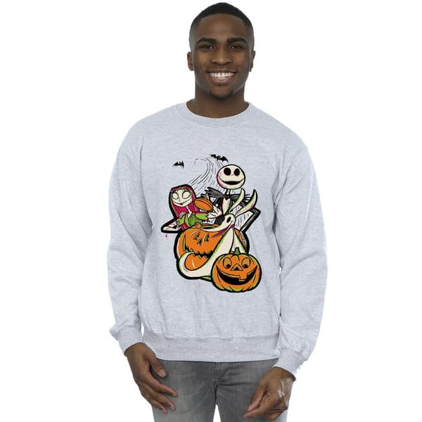 The Nightmare Before Christmas Mens Pumpkin Sweatshirt