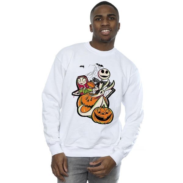 The Nightmare Before Christmas Mens Pumpkin Sweatshirt