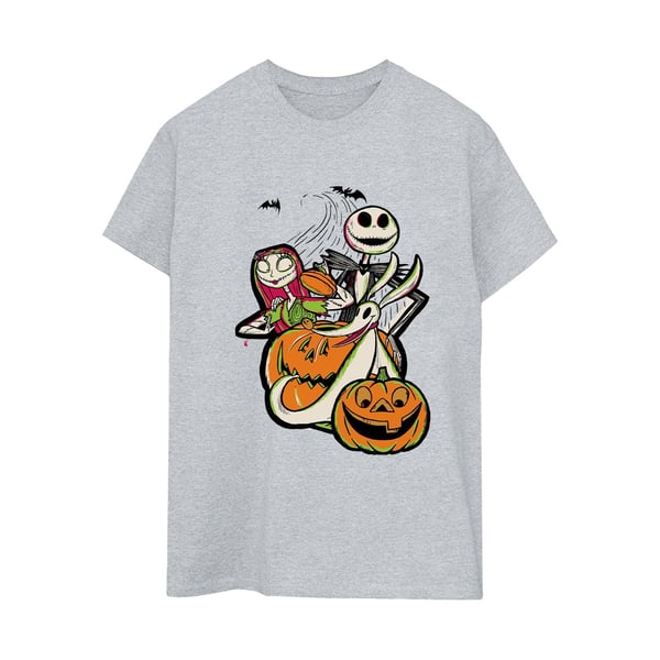 The Nightmare Before Christmas Naisten/Naisten Kurpitsa Boyfriend T-paita