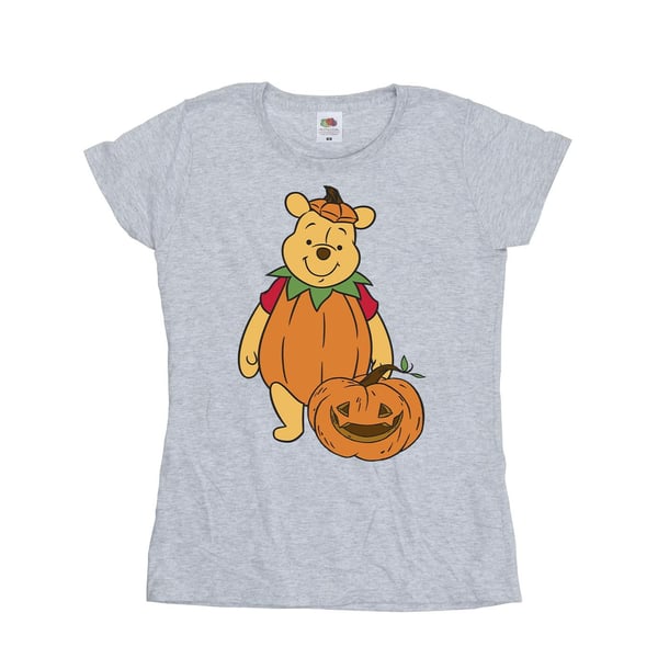 Winnie the Pooh Womens/Ladies Pumpkin Halloween T-Shirt