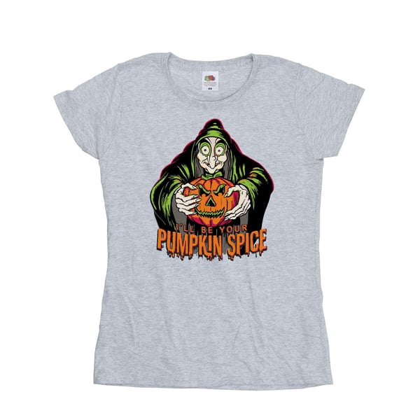 Disney Womens/Ladies Pumpkin Spice Evil Queen Villains T-Shirt
