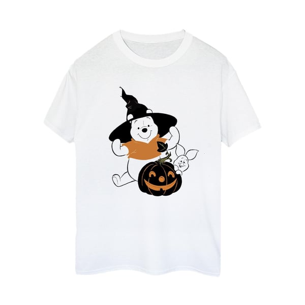 Nalle Puh Dam/Dam Pumpa Bomull Boyfriend Halloween T-Shirt