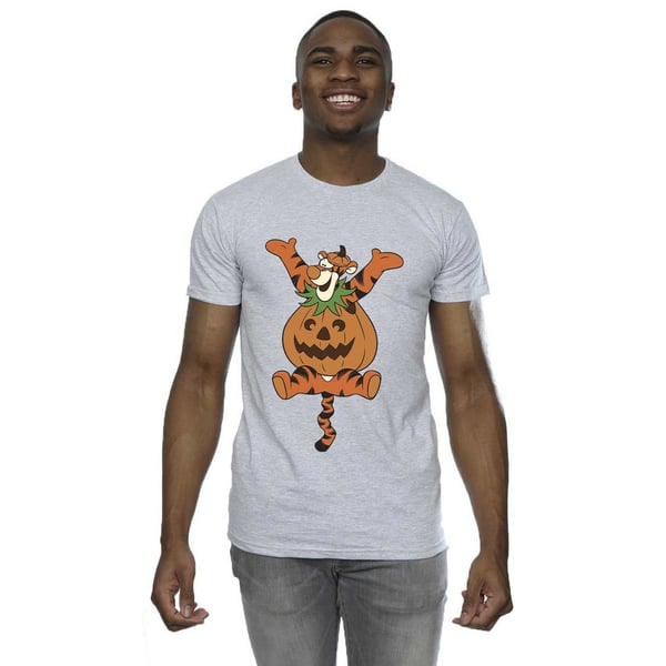 Winnie the Pooh Mens Tigger Pumpkin T-Shirt