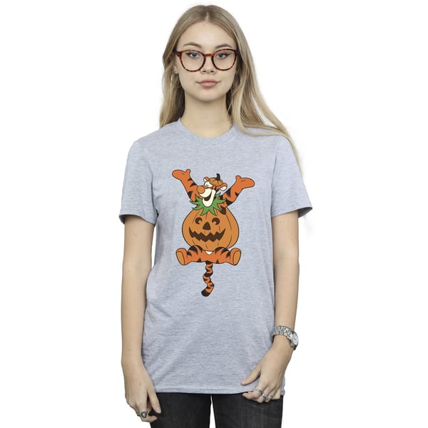 Winnie the Pooh Womens/Ladies Tigger Pumpkin T-Shirt
