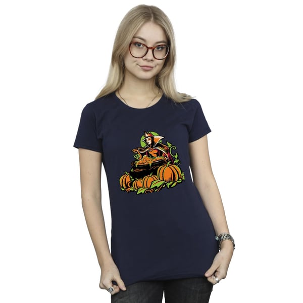 Disney Womens/Ladies Evil Queen Villains Cotton Halloween T-Shirt
