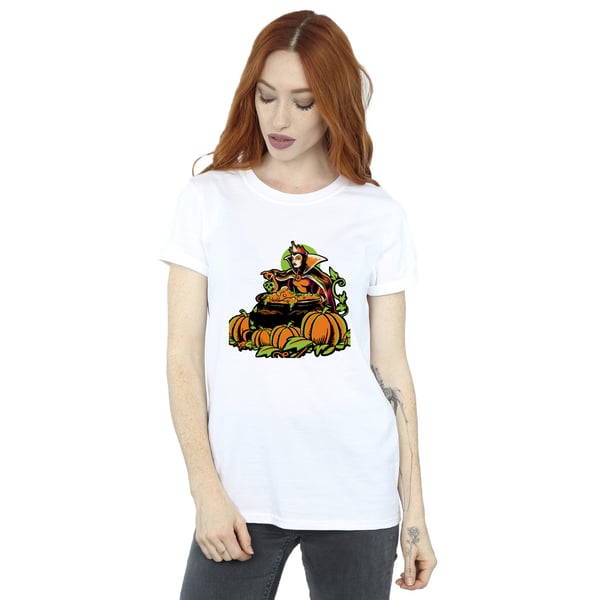 Disney Womens/Ladies Evil Queen Villains Cotton Boyfriend Halloween T-Shirt