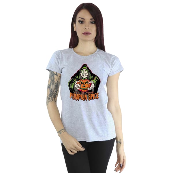 Disney Womens/Ladies Pumpkin Spice Evil Queen Villains T-Shirt