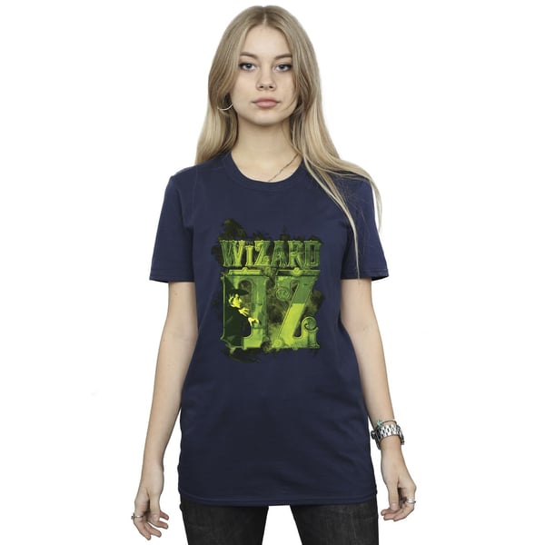 The Wizard Of Oz Womens/Ladies Wicked Witch Of The West Logo Cotton Boyfriend T-Shirt