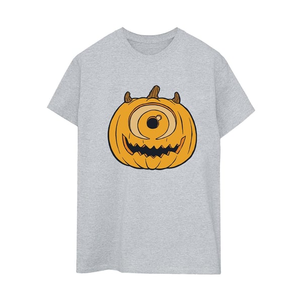 Monsters Inc Womens/Ladies Pumpkin Cotton Boyfriend Halloween T-Shirt