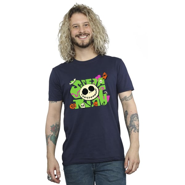 The Nightmare Before Christmas Mens Scream Cotton T-Shirt