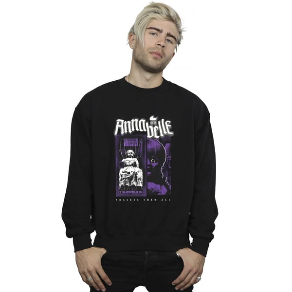 Annabelle Mens Doll Poster Sweatshirt