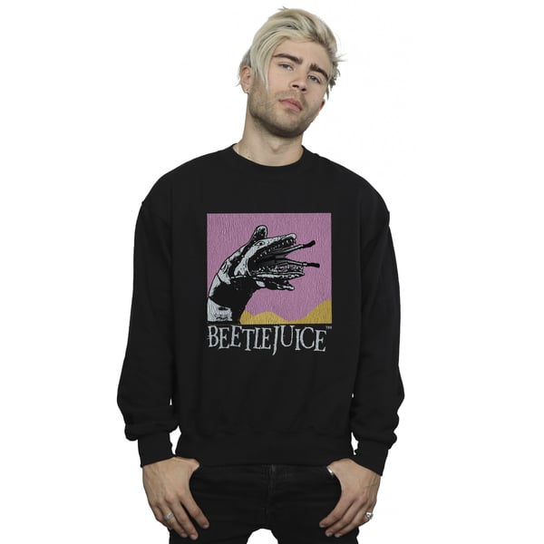 Beetlejuice Mens Sandworm Snake Sandworm Sweatshirt