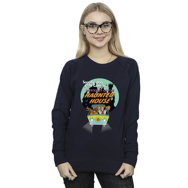Scooby Doo Womens/Ladies Haunted House Sweatshirt