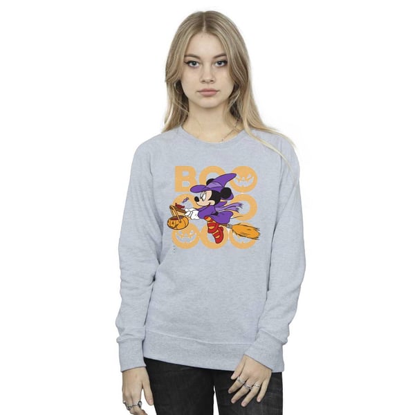 Disney Womens/Ladies Boo Minnie Mouse Witch Sweatshirt