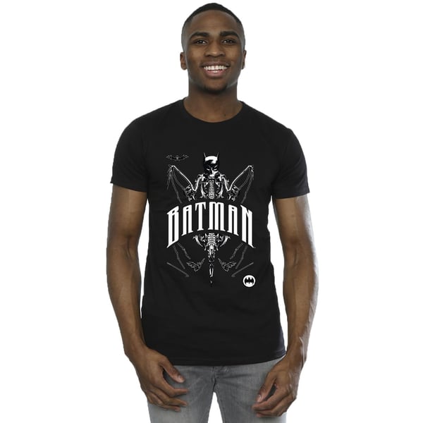 Batman Mens Bat Skeleton Cotton T-Shirt