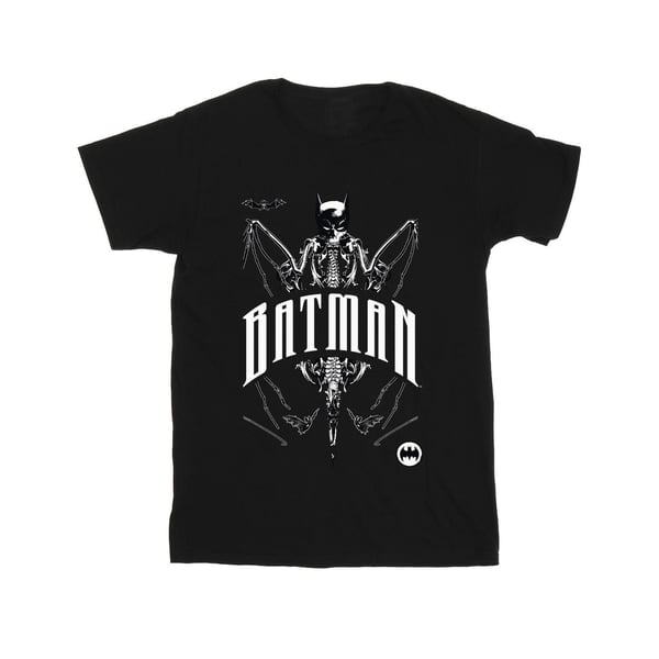 Batman Miesten Lepakkoluuranko Puuvilla T-paita