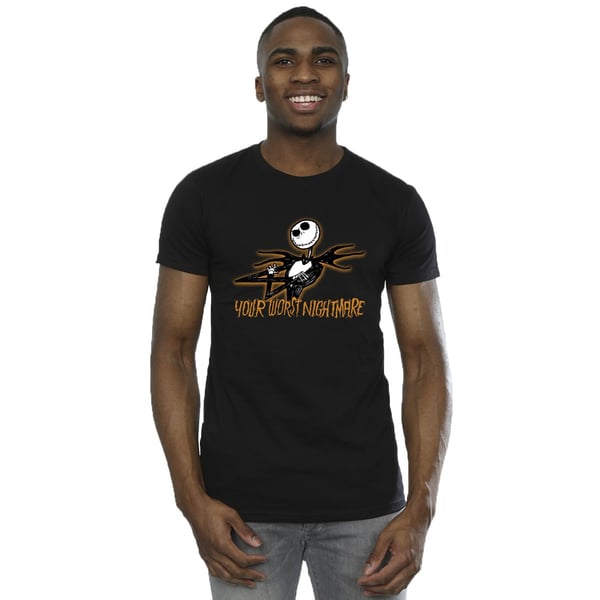 The Nightmare Before Christmas Mens Your Worst Nightmare Cotton T-Shirt
