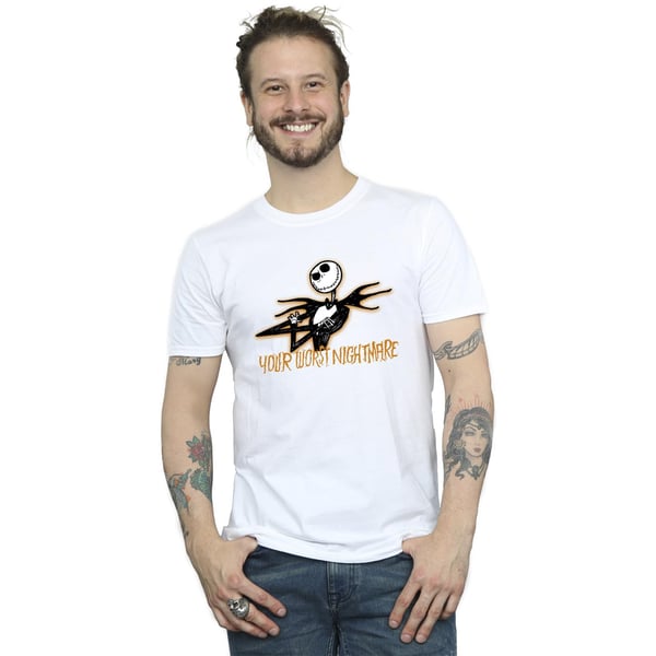 The Nightmare Before Christmas Mens Your Worst Nightmare Cotton T-Shirt
