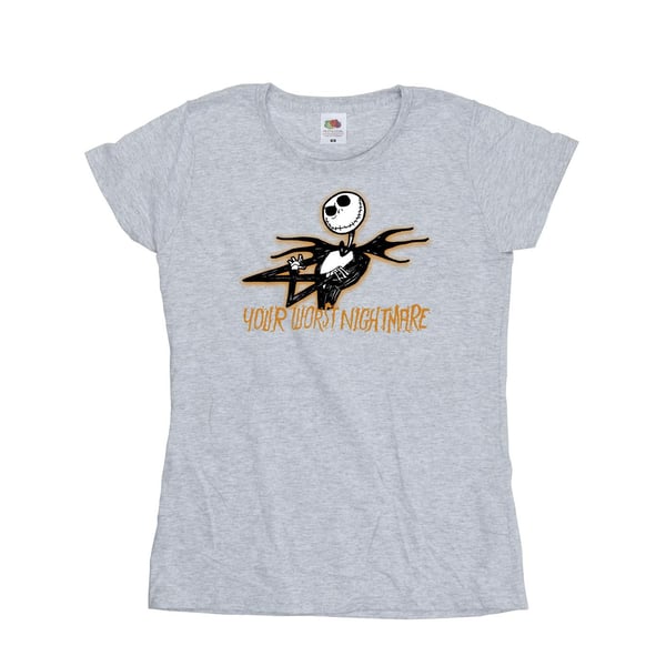 The Nightmare Before Christmas Womens/Ladies Your Worst Nightmare T-Shirt