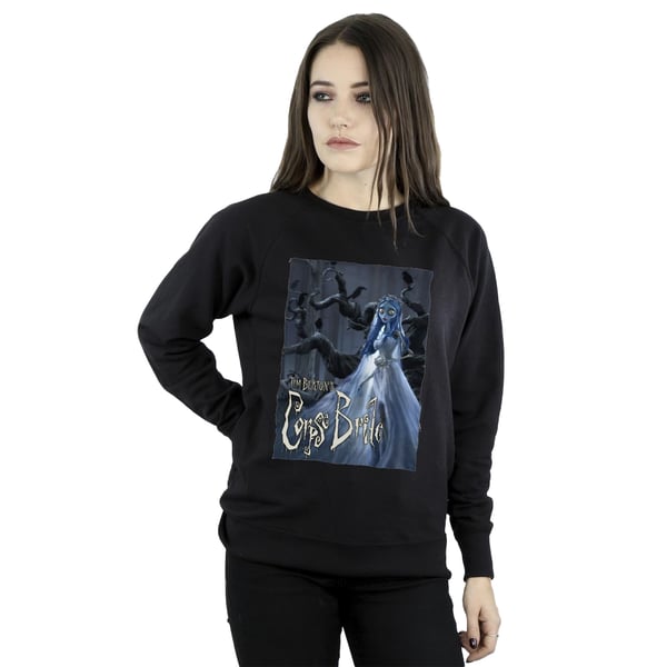 Corpse Bride Tröja för damer/kvinnor med affischtryck