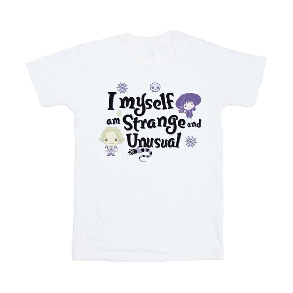 Beetlejuice Mens I Myself Am Strange And Unusual Cotton T-Shirt