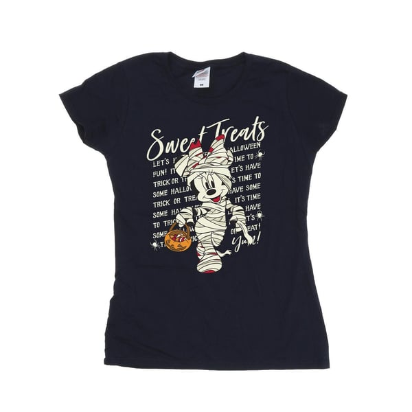 Mickey Mouse Womens/Ladies Sweet Treats Minnie Mouse Cotton T-Shirt