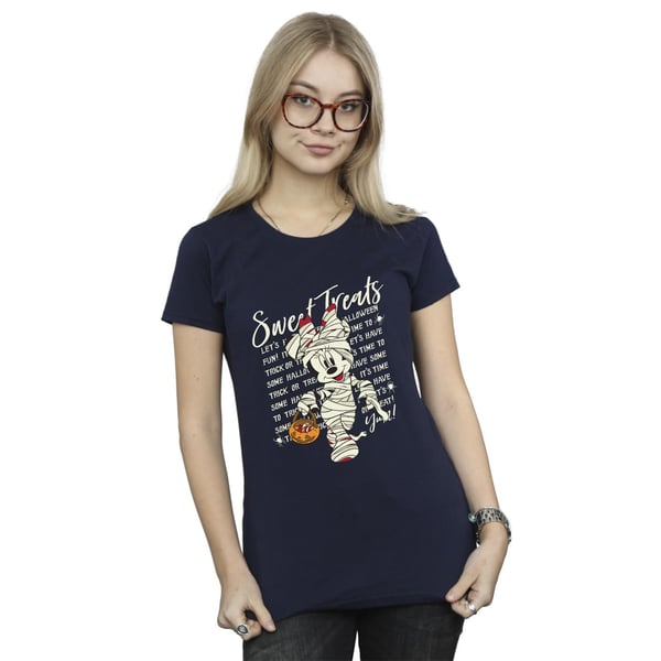 Mickey Mouse Womens/Ladies Sweet Treats Minnie Mouse Cotton T-Shirt