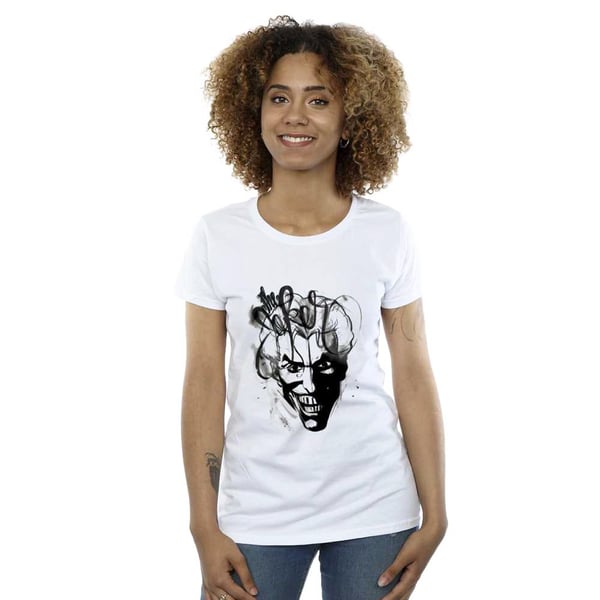 Batman Womens/Ladies The Joker Sketch Cotton T-Shirt