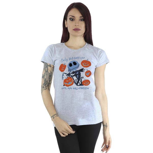 Nightmare Before Christmas Womens/Ladies 365 Days Until Halloween T-Shirt