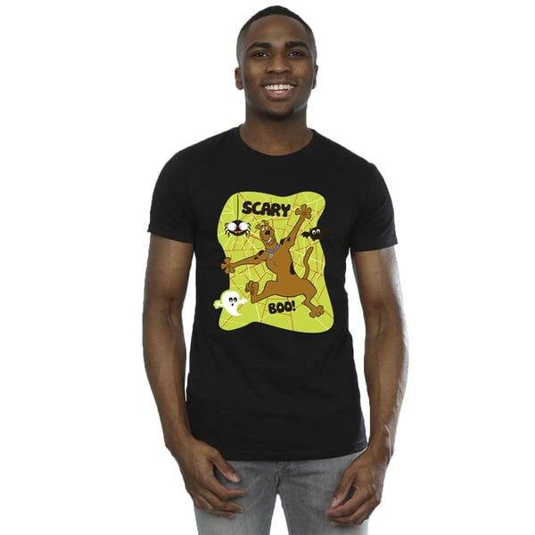 Scooby Doo Mens Scary Boo! Cotton T-Shirt