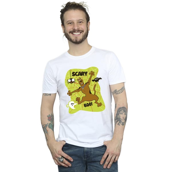 Scooby Doo Mens Scary Boo! Cotton T-Shirt