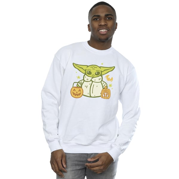 Star Wars Mens Trick Or Treat Grogu Sweatshirt
