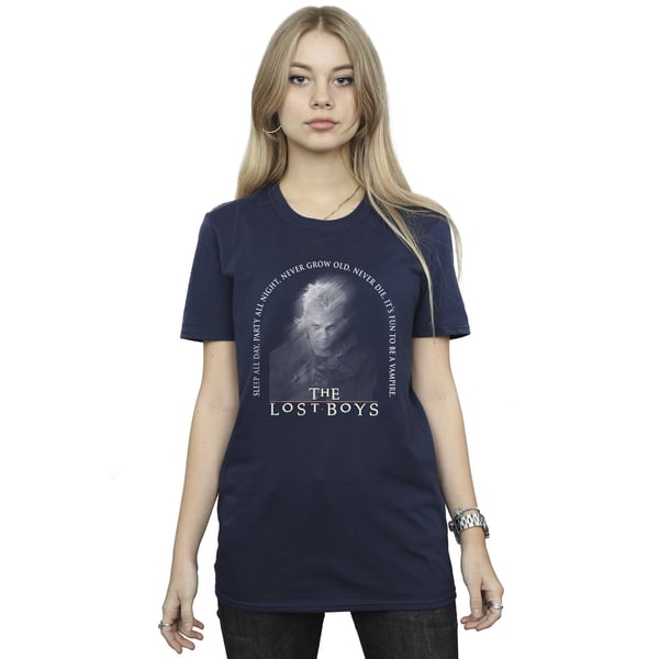 The Lost Boys Womens/Ladies Smudged Portrait Cotton Boyfriend T-Shirt