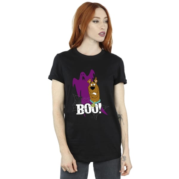 Scooby Doo Womens/Ladies Boo Ghost Cotton Boyfriend T-Shirt