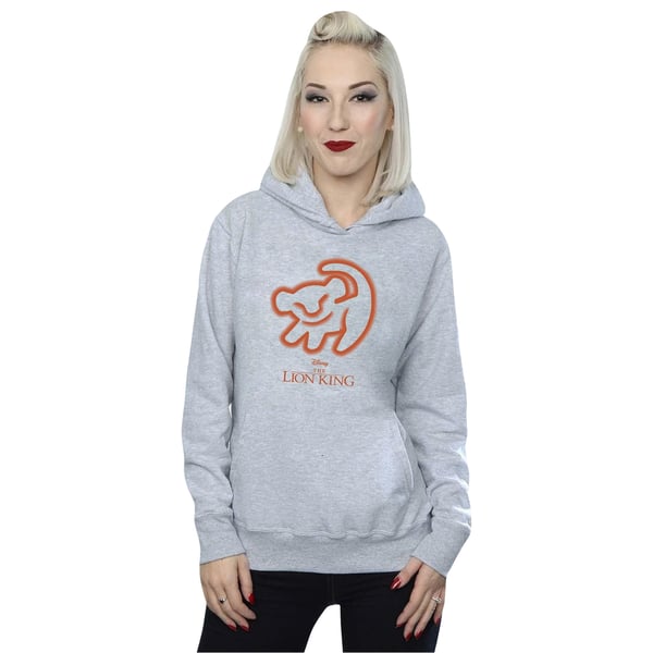 Disney Womens/Ladies The Lion King Cave Drawing Hoodie