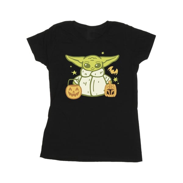 Star Wars Naisten Trick Or Treat Grogu Puuvillainen T-paita