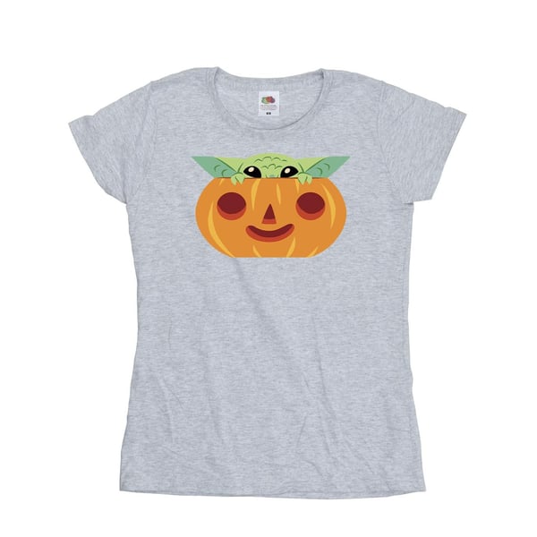 Star Wars Womens/Ladies Grogu Pumpkin T-Shirt