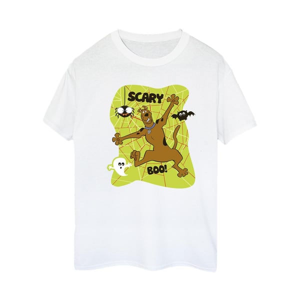 Scooby Doo Womens/Ladies Scary Boo! Cotton Boyfriend T-Shirt