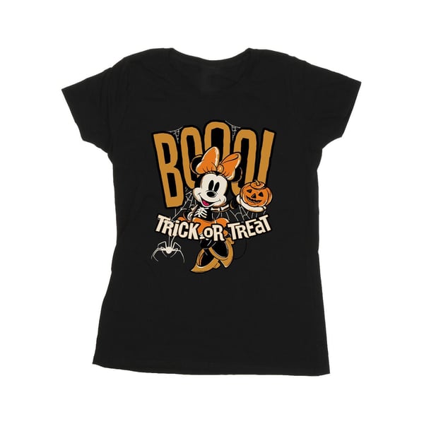 Disney Womens/Ladies Boo Minnie Mouse Cotton T-Shirt